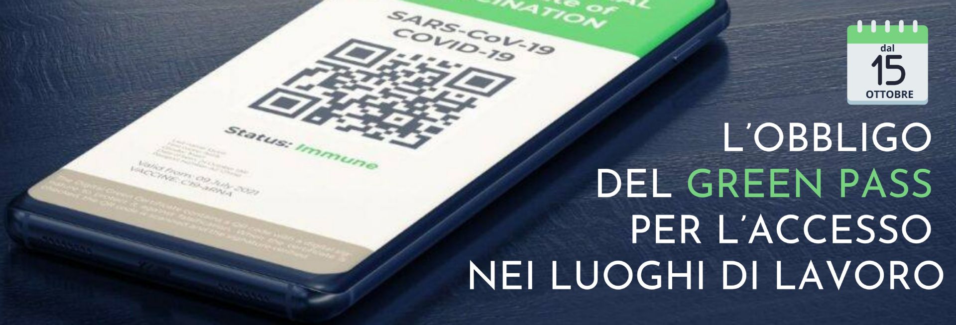 GREEN PASS NEI LUOGHI DI LAVORO MATERIALI DI SUPPORTO PER LE IMPRESE ASSOCIATE